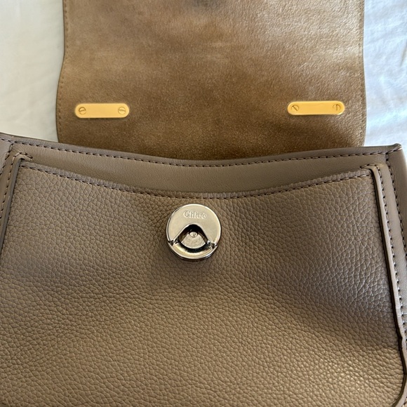 Chloe Mini Tess Leather Crossbody Purse - Picture 4 of 7